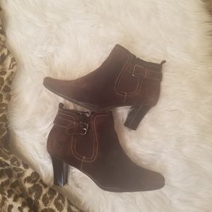Aerosols Suede upper Booties